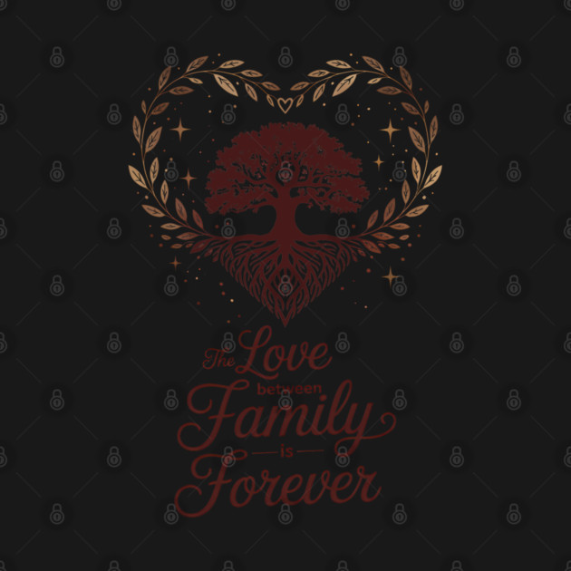 The Love Between Family Is Forever Family Gift by Emmanuel's Store 4