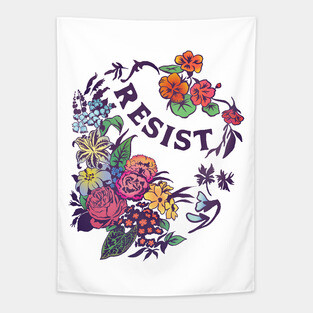Resist Tapestry