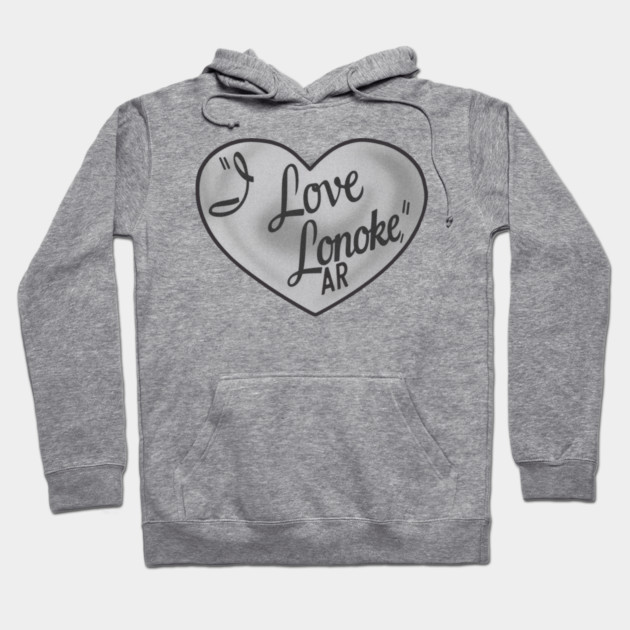 "I Love Lonoke" Hoodie by rt-shirts