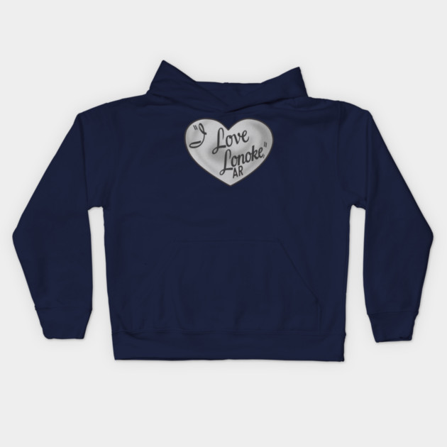 "I Love Lonoke" Kids Hoodie by rt-shirts