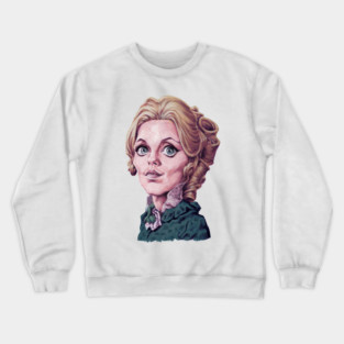 Angelique by Paul Garner - shirt is two-sided - TaC logo on back Crewneck Sweatshirt