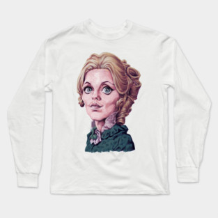 Angelique by Paul Garner - shirt is two-sided - TaC logo on back Long Sleeve T-Shirt