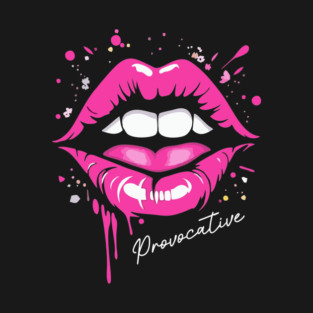 mouth smile provocative lips T-Shirt