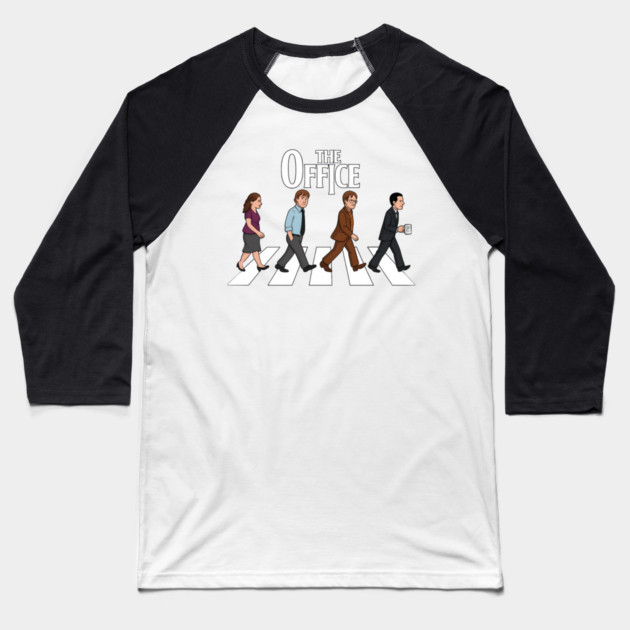 The Office Road Baseball T-Shirt by Tv Moments