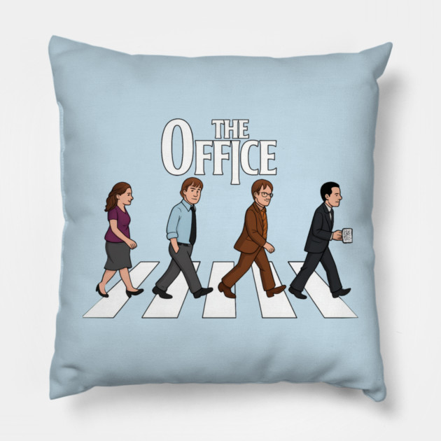 The Office Road Pillow by Tv Moments