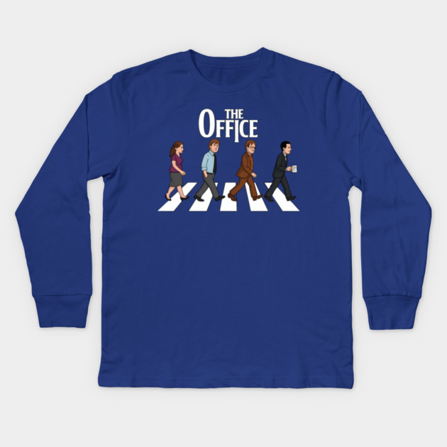 The Office Road Kids Long Sleeve T-Shirt by Tv Moments
