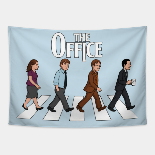 The Office Road Tapestry by Tv Moments