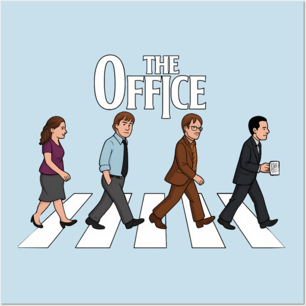 The Office Road Wall Art by Tv Moments