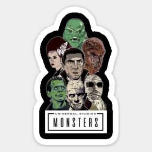 Universal Monsters Sticker