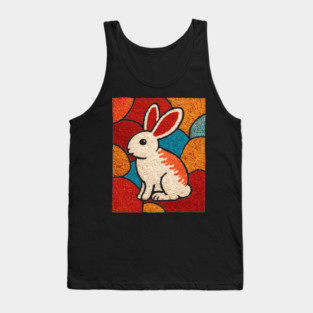 Baby Bunny - Folk Art Nursery Tank Top