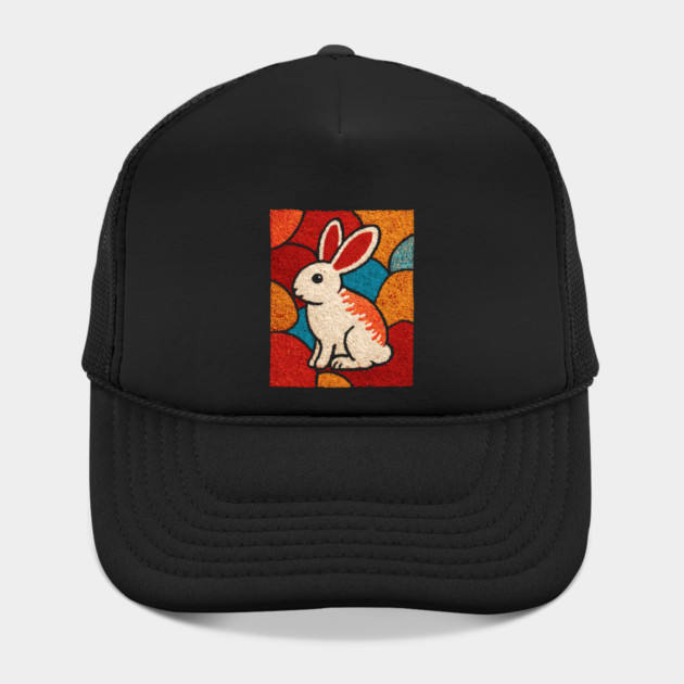 Baby Bunny - Folk Art Nursery by TuncGK