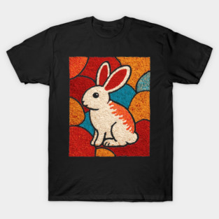 Baby Bunny - Folk Art Nursery T-Shirt
