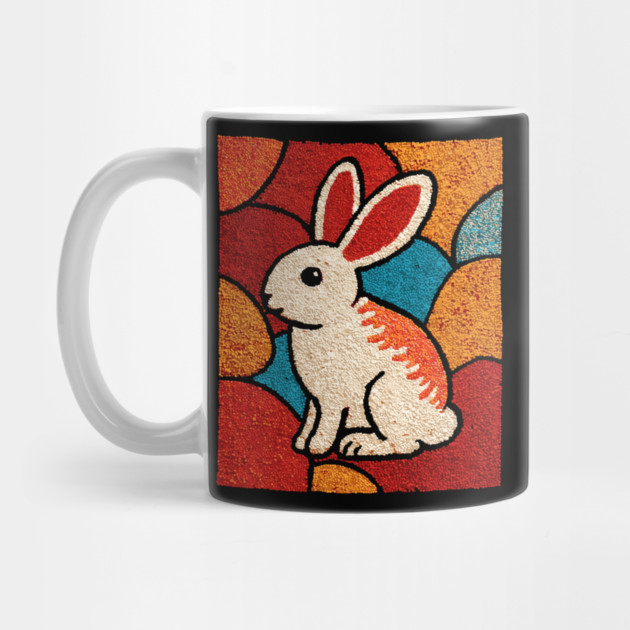 Baby Bunny - Folk Art Nursery by TuncGK