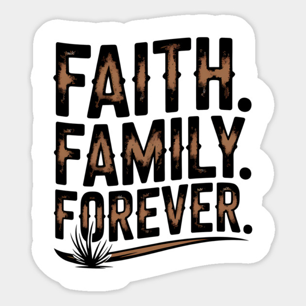 Faith. Family. Forever. Family Gift Magnet by Emmanuel's Store 4