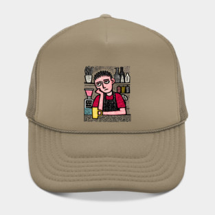 The Daily Grind - Tired Barista Hat