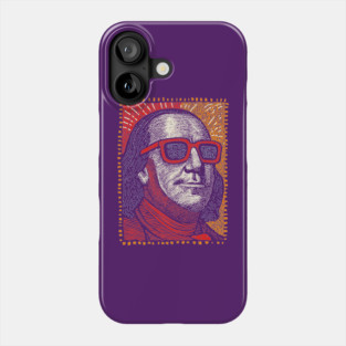 Founding Father Funk - Pop Art Ben Franklin Phone Case
