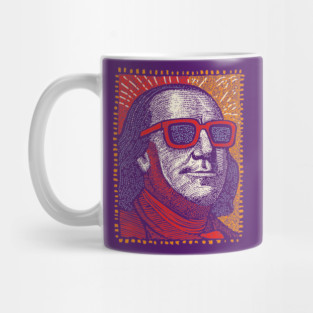 Founding Father Funk - Pop Art Ben Franklin Mug