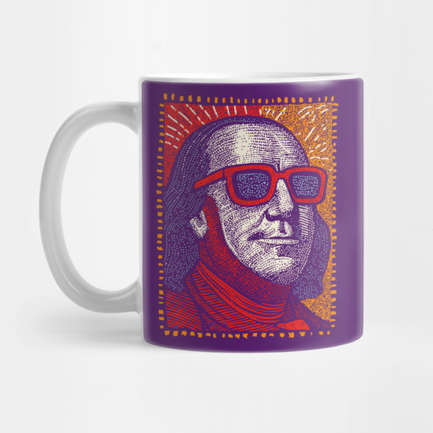 Founding Father Funk - Pop Art Ben Franklin by TuncGK