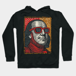 Founding Father Funk - Pop Art Ben Franklin Hoodie