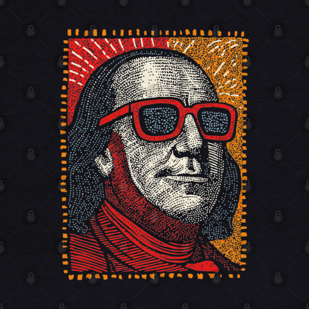 Founding Father Funk - Pop Art Ben Franklin by TuncGK