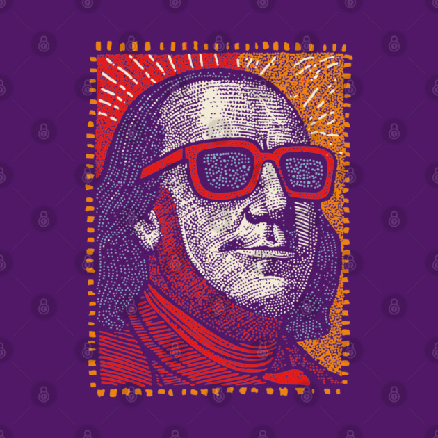 Founding Father Funk - Pop Art Ben Franklin by TuncGK