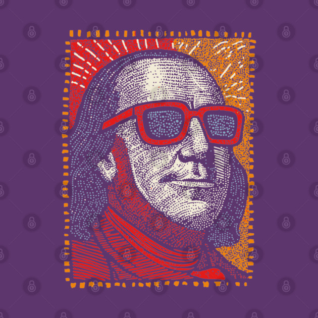 Founding Father Funk - Pop Art Ben Franklin by TuncGK