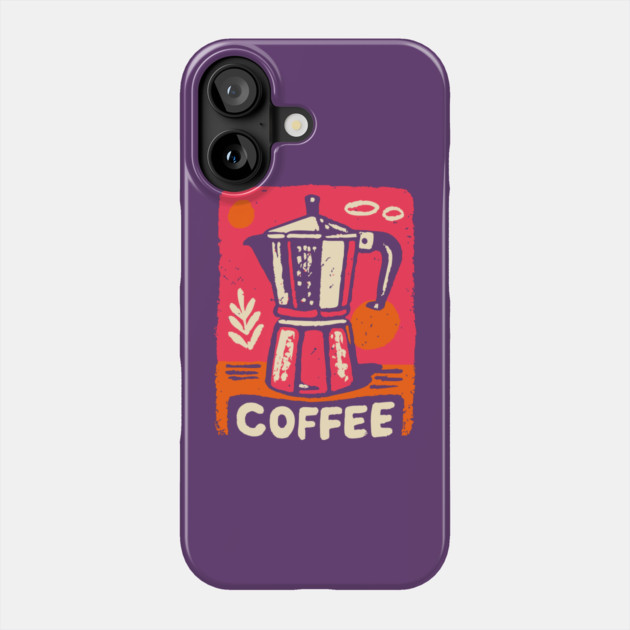 Moka Pot Pop Art Phone Case by TuncGK