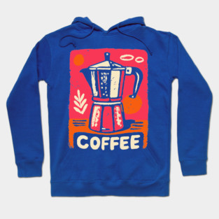 Moka Pot Pop Art Hoodie