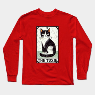 Tuxedo Cat Long Sleeve T-Shirt