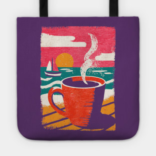 Sunrise Brew - Coffee by the Sea Tote