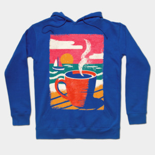 Sunrise Brew - Coffee by the Sea Hoodie