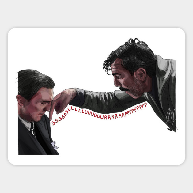 There Will Be Blood: Slurp the Milkshake Magnet by 51Deesigns