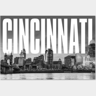 Cincinnati Cityscape Posters and Art