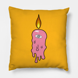 Melting Eye Candle Pillow