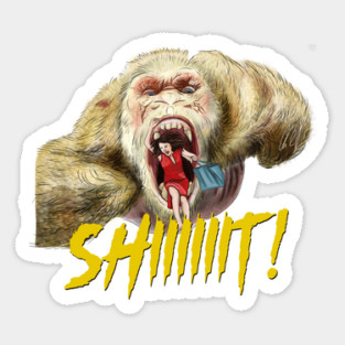 Rampage: Sh*t! Sticker