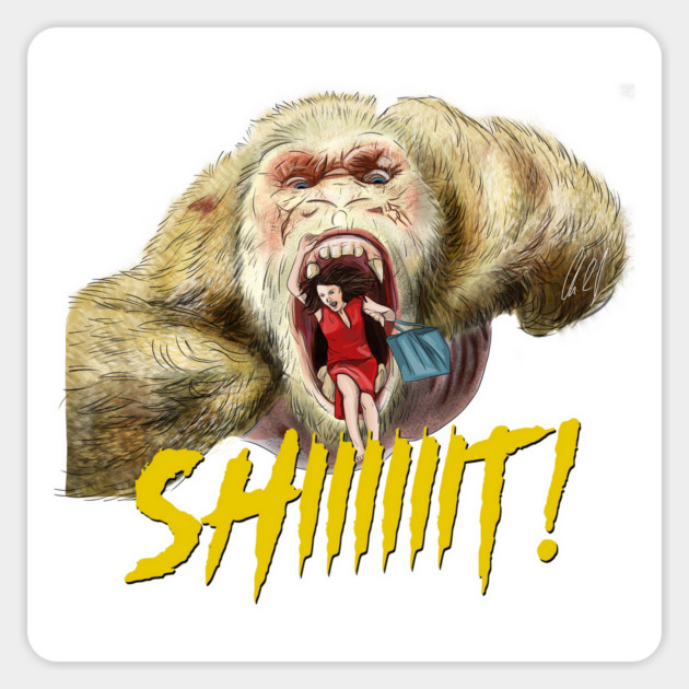 Rampage: Sh*t! Magnet by 51Deesigns