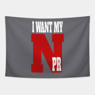 I Want My NPR Tapestry