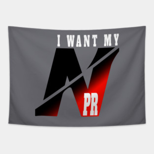 I Want My NPR Tapestry