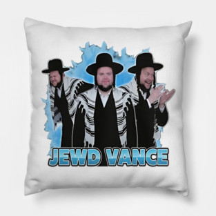 Jd Vance Jewish Jewd Vance Pillow