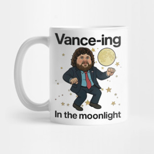 Vance-ing in the moonlight JD Vance meme Mug