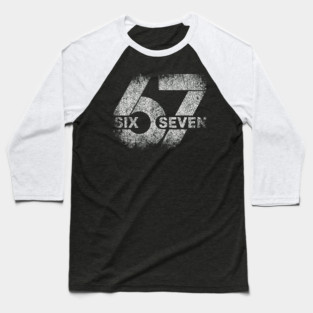 Meme 67 Six Seven Baseball T-Shirt