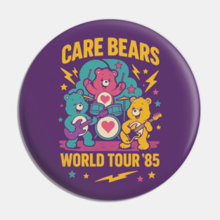 Care Bears World Tour 85 Rock Band Pin