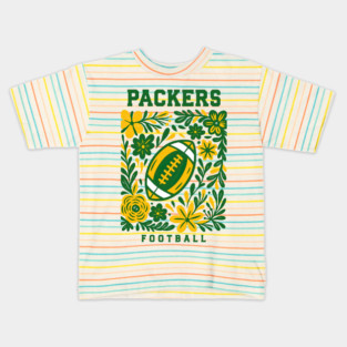 Green Bay Packers Vintage,Green Bay Football Vintage Style Kids T-Shirt