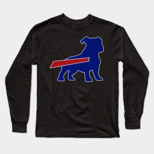 Buffalo Bills Bulldog – Funny Dog Lover Football Long Sleeve T-Shirt