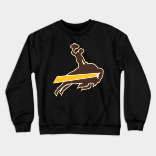 Wyoming Bills – Cowboy Buffalo Football Western Style Crewneck Sweatshirt