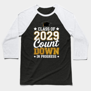 Class of 2029 Senior High School Baseball T-Shirt