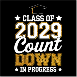 Class of 2029 Senior High School Posters and Art