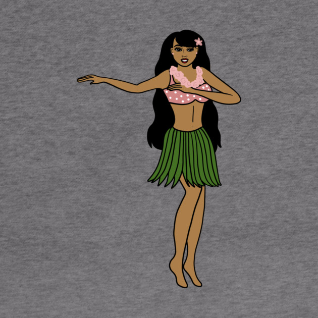 Aloha Tropical Dancing Girl Vacation by logiamerch