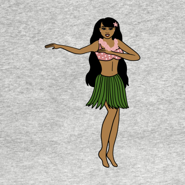 Aloha Tropical Dancing Girl Vacation by logiamerch