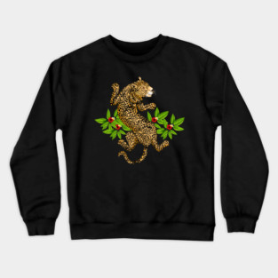 Jaguar Animal Tropical Cat Crewneck Sweatshirt